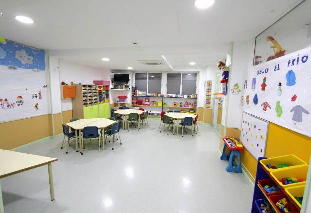 Escuela Infantil Los Robles salón de clases
