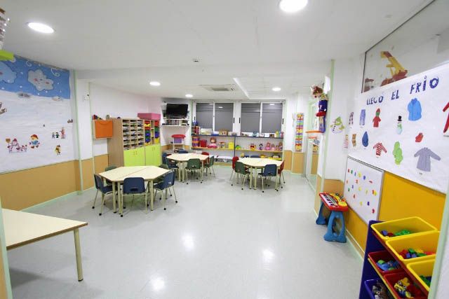 Escuela Infantil Los Robles salón de clases infantiles