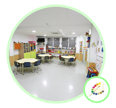 Escuela Infantil Los Robles salón de clase